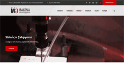 Desktop Screenshot of mgmakina.com